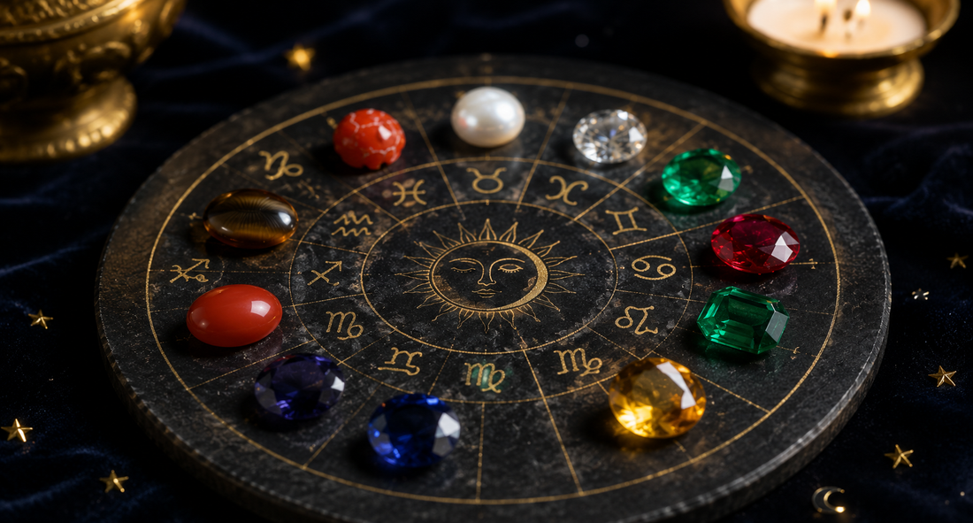 Lucky Gemstones for All 12 Rashis (Moon Signs) – Complete Guide