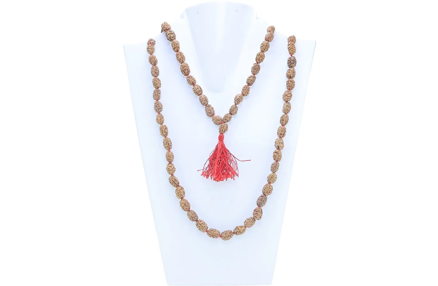 2 Mukhi Indonesian Rudraksha Mala – Harmony, Love & Emotional Balance