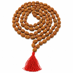 2 Mukhi Indonesian Rudraksha Mala – Harmony, Love & Emotional Balance