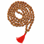 3 Mukhi Indonesian Rudraksha Mala – Confidence, Transformation & Positive Energy