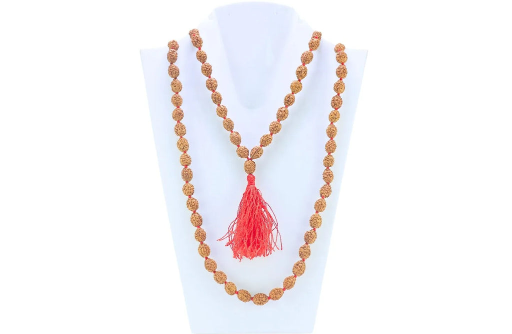 4 Mukhi Indonesian Rudraksha Mala – Wisdom, Knowledge & Creative Expression