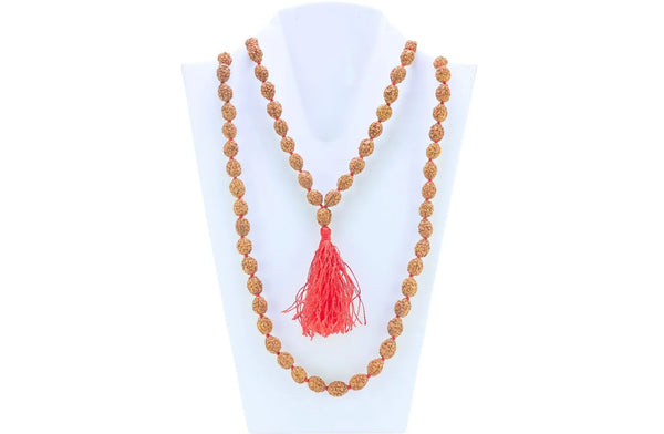 4 Mukhi Indonesian Rudraksha Mala – Wisdom, Knowledge & Creative Expression