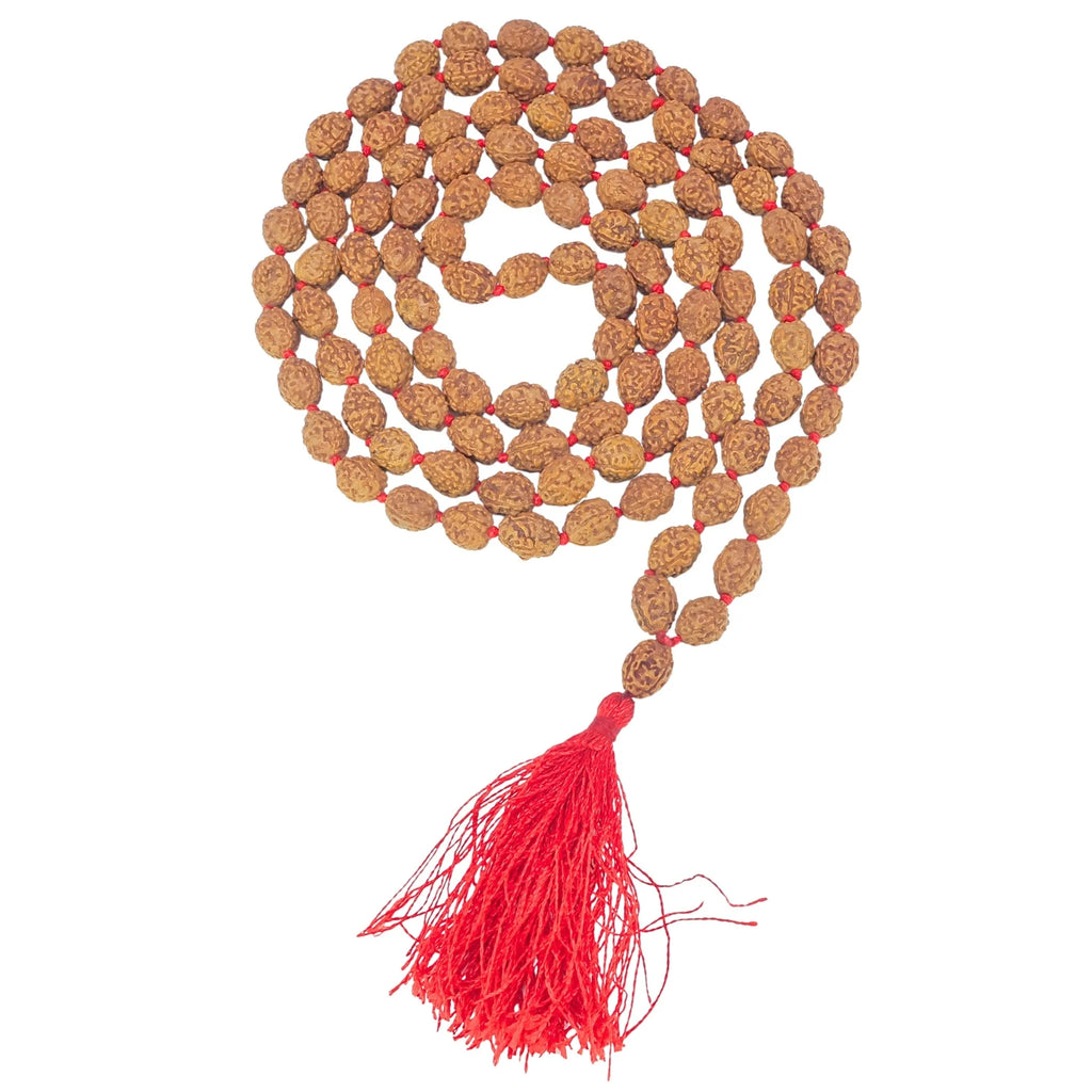 4 Mukhi Indonesian Rudraksha Mala – Wisdom, Knowledge & Creative Expression