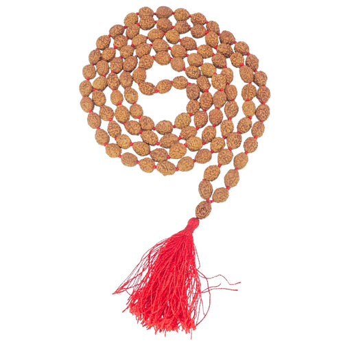 4 Mukhi Indonesian Rudraksha Mala – Wisdom, Knowledge & Creative Expression