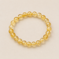 Natural Citrine Crystal Bracelet – Wealth, Abundance & Positive Energy