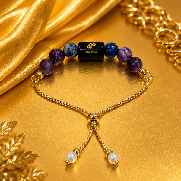 Aquarius (Kumbh Rashi) Rakhi Bracelet