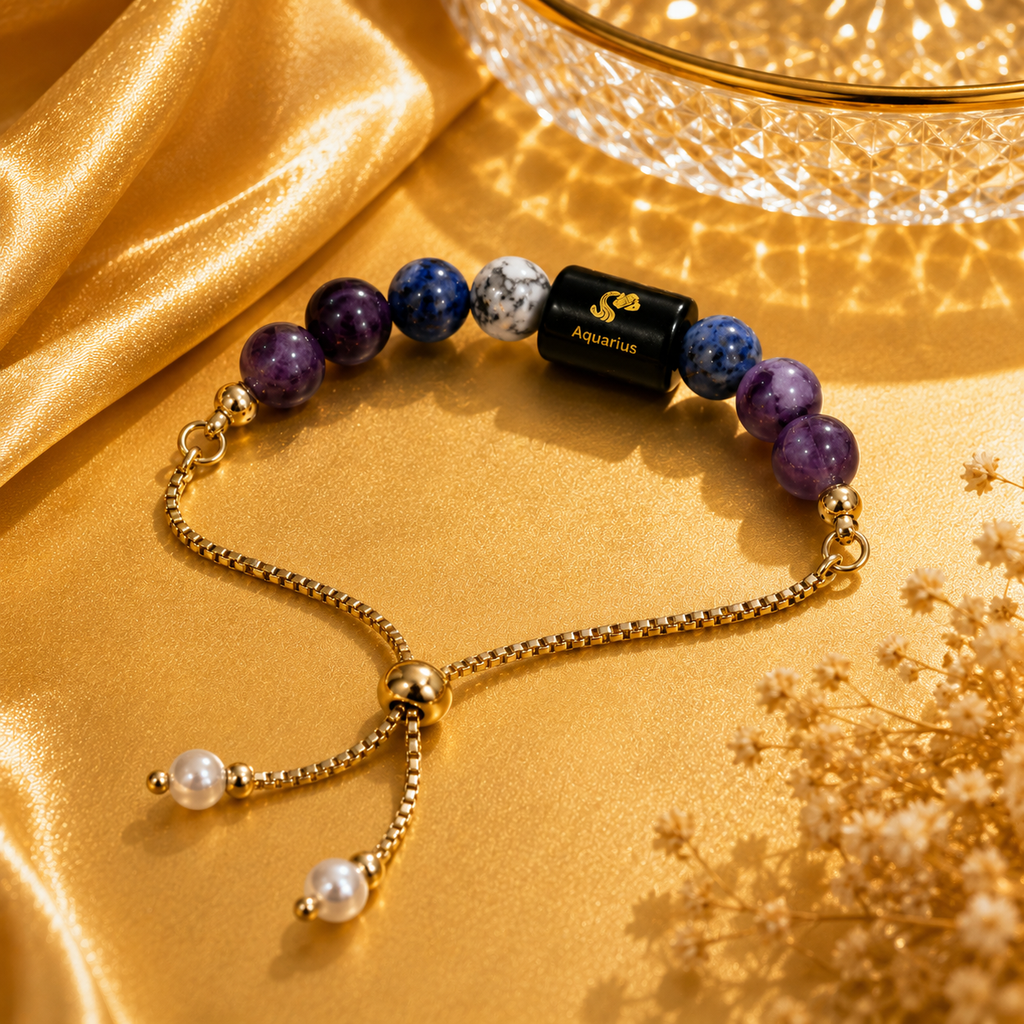 Aquarius (Kumbh Rashi) Rakhi Bracelet