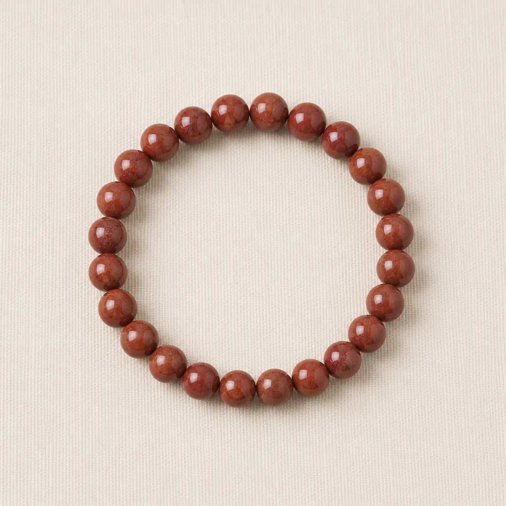 Natural Goldstone Crystal Bracelet – Ambition, Confidence & Positive Energy