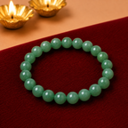 Natural Green Aventurine Crystal Bracelet – Luck, Prosperity & Positive Energy