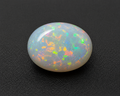 Natural Opal Gemstone | Multi-Color Fire Cabochon | Brilliant Play of Color | Loose Precious Stone | Premium Quality