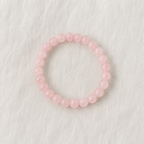 Premium Rose Quartz Crystal Bracelet – Love & Positive Energy