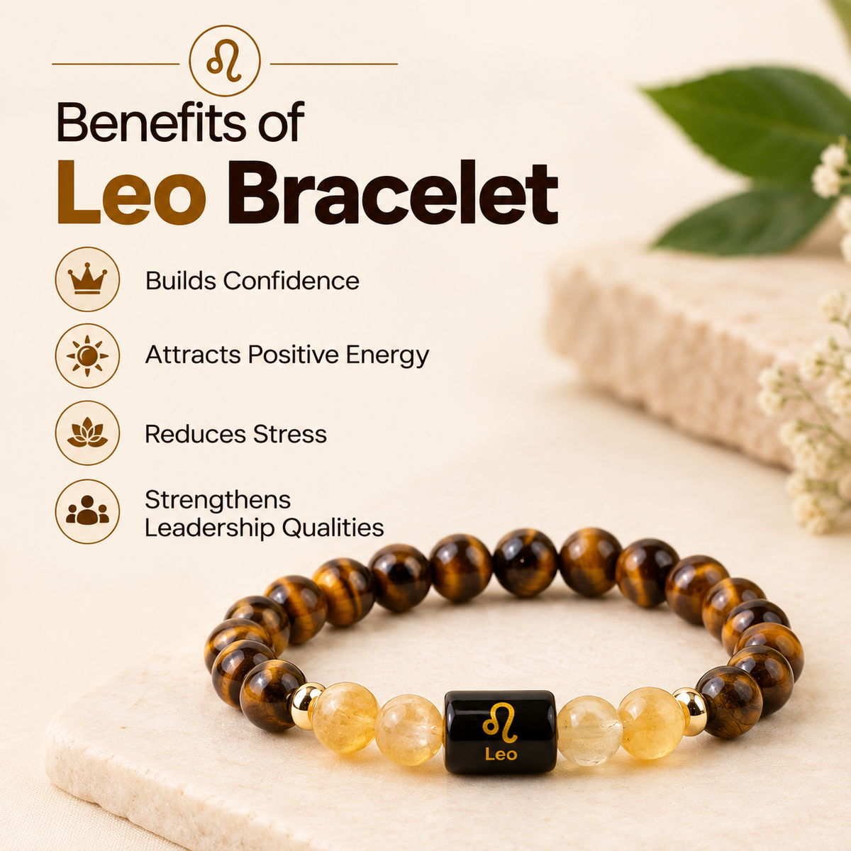 Leo (सिंह राशि) Bracelet